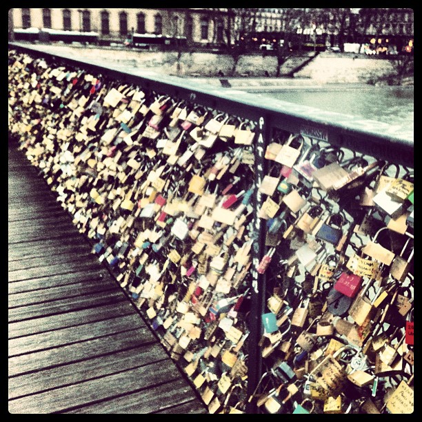 #lovelocks #paris #laseine