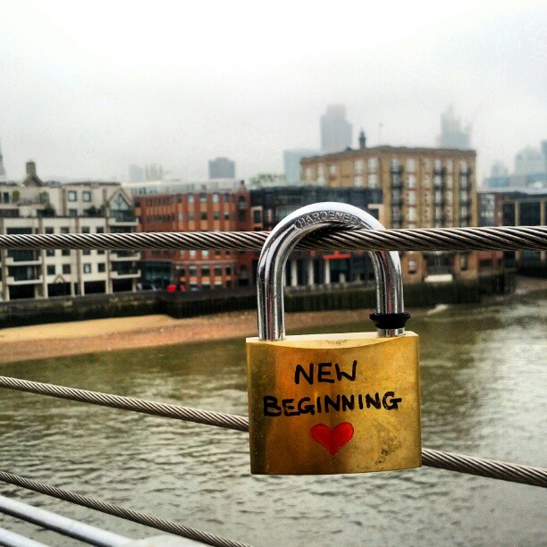 There appear to be lots of #padlocks on the #MillenniumBridge ...good idea or a form of #vandalism #NewBeginning