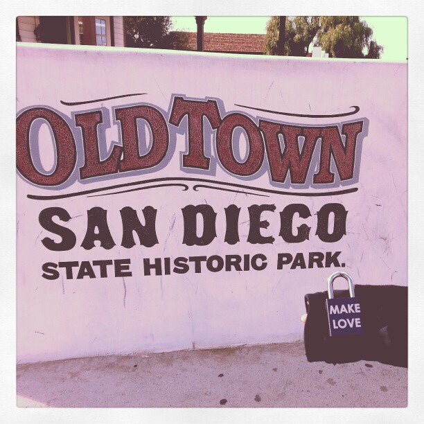 #makelovelocks #lovelocks #sandiego #oldtown