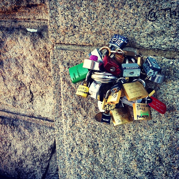 #love #lovelocks #locks #brooklyn #brooklynbridge #instagood