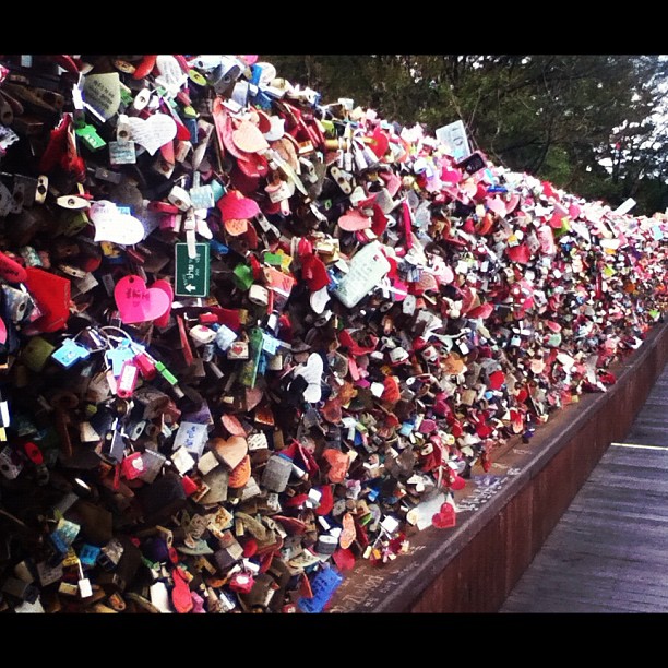 #LoveLocks #NamsanTower  #Seoul #Korea