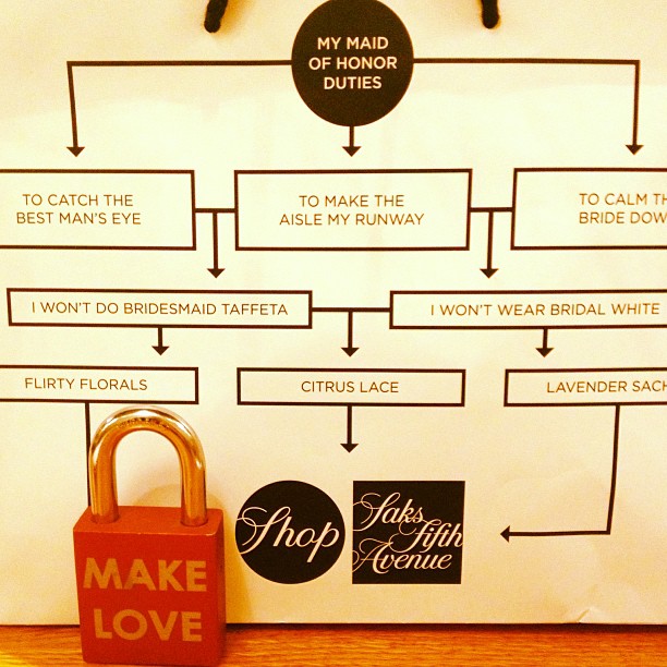 Make Love #makelovelocks #lovelocks #makelove #live #love #luv #weddings #bridesmaid #maidofhonor #groom #bride #saksfifthavenue #weddinggown #cute #shopping #travel #weddingseason #weddingprep #dress #picoftheday #photooftheday #instamood #bestoftheday #bestdayofmylife #wedding #memory #memories #happy #fun