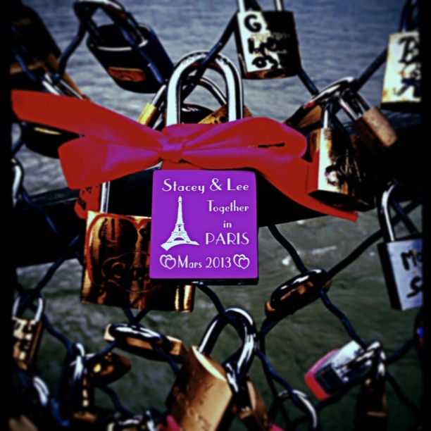 #pontdesarts #bridge #lovelock #Paris #2013 xxx