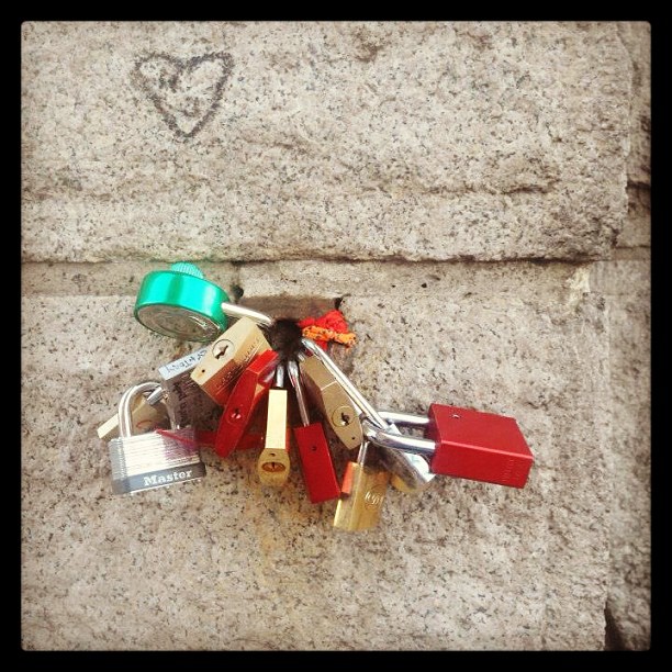 #lovelock #lovelocks #brooklynbridge