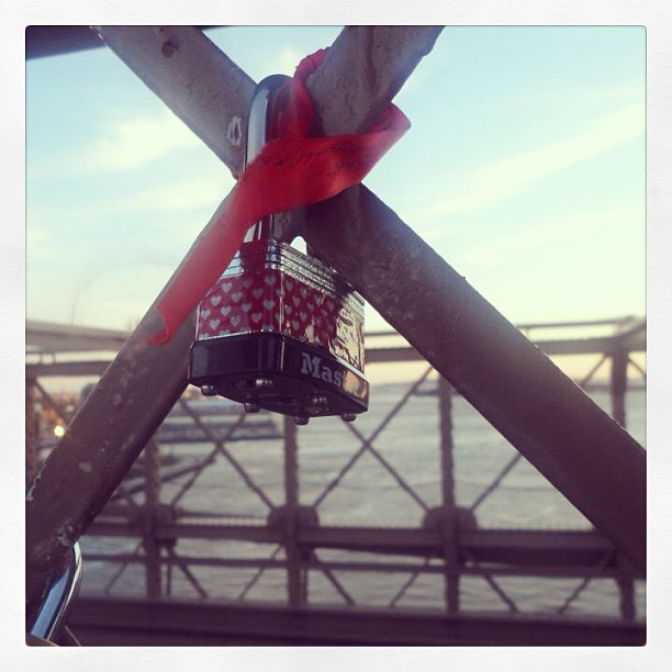 Our #lovelock on #brooklynbridge 
</p>
<span class=