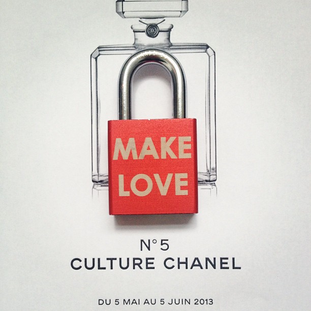 No. 5 #Culture #Chanel #exhibition at #palaisdetokyo #paris #instagood #art #fashion #beauty #classic #memories #travel #france #french #francophile #engaged #wedding #makelove #makelovelocks #lovelocks #love #live #happy #life #red #