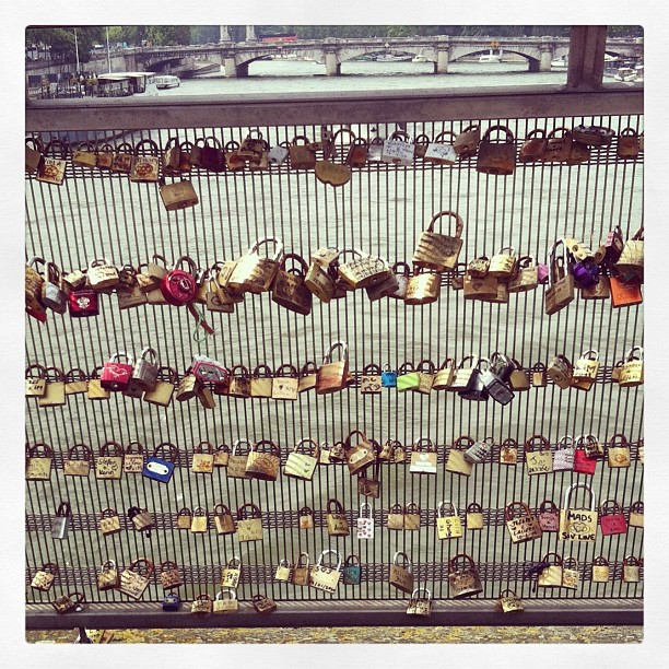 #lovelocks are everywhere in this town!