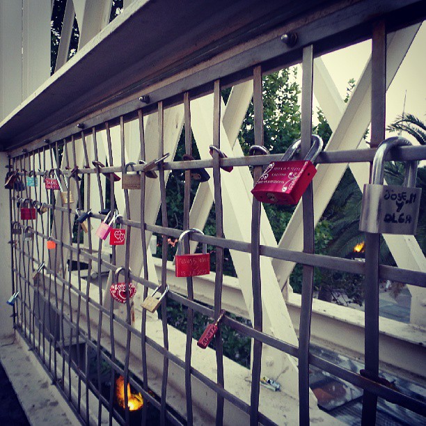 #lovelocks #barcelona #beach