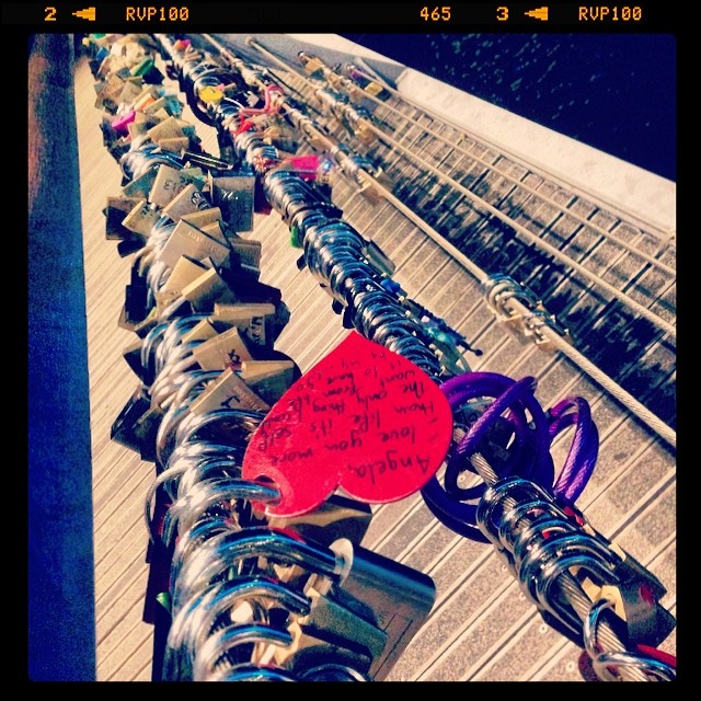 #lovelocks #throwawaythekey 