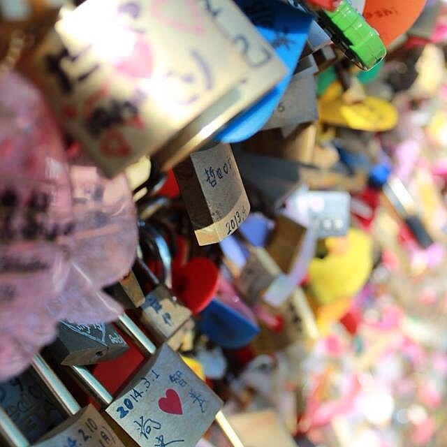 I Love... #lovelocks #enoshima #japan 