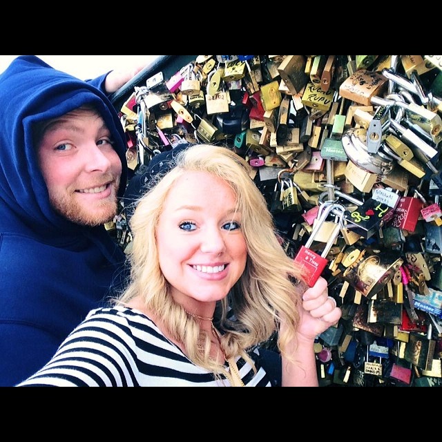 #makelovelocks #paris  #honeymoon 