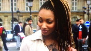 VH1 Series Black Ink Crew visit Paris - Ceaser proposes to Dutchess on the famous Love Lock Bridge, with a custom engraved love lock from us.